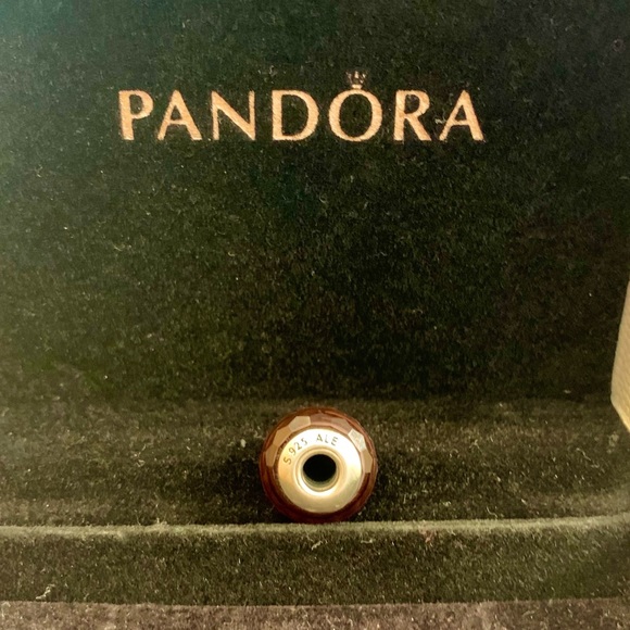 Authentic Pandora Purple Glass Bead - Picture 2 of 4